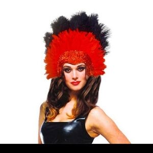 Las Vegas girl headpiece